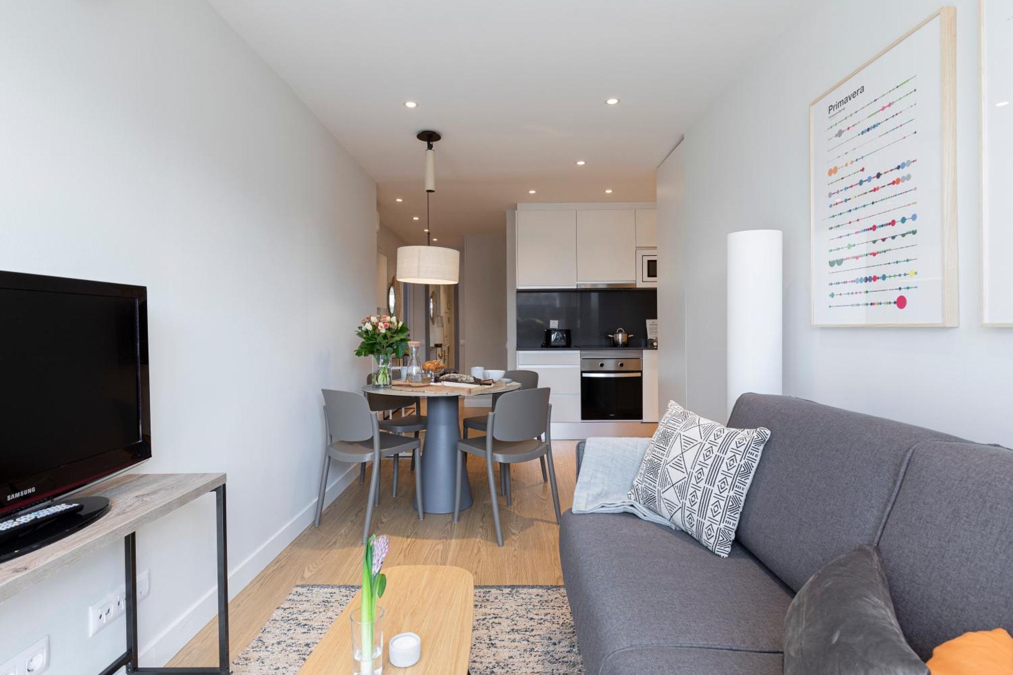 ברצלונה Aspasios Urquinaona Apartments חדר תמונה